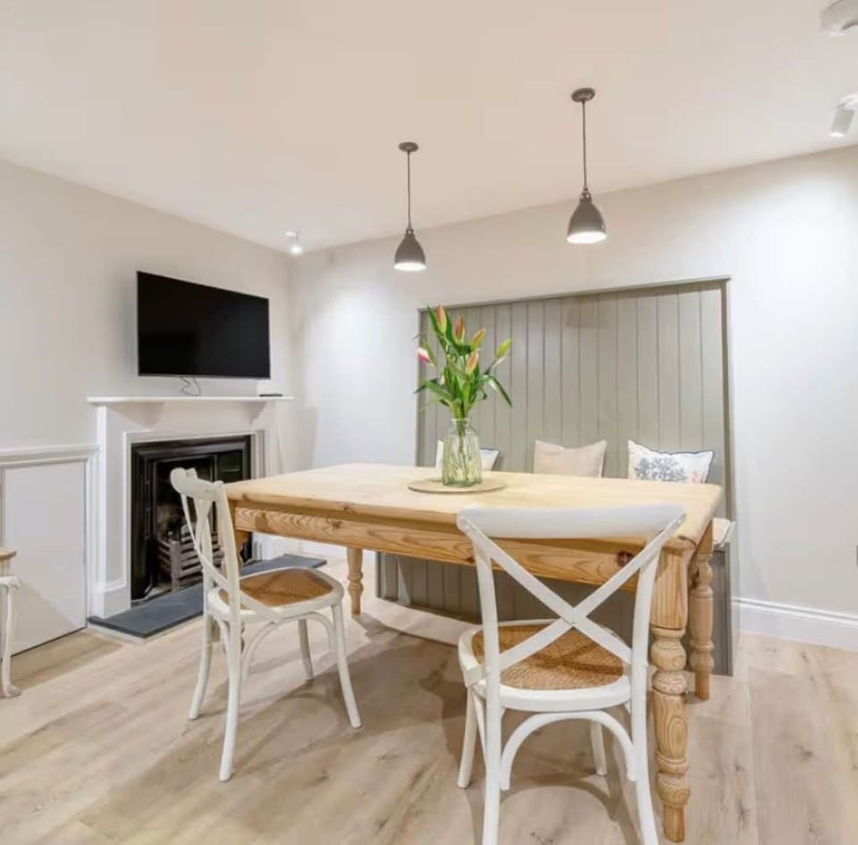 The dining area 
