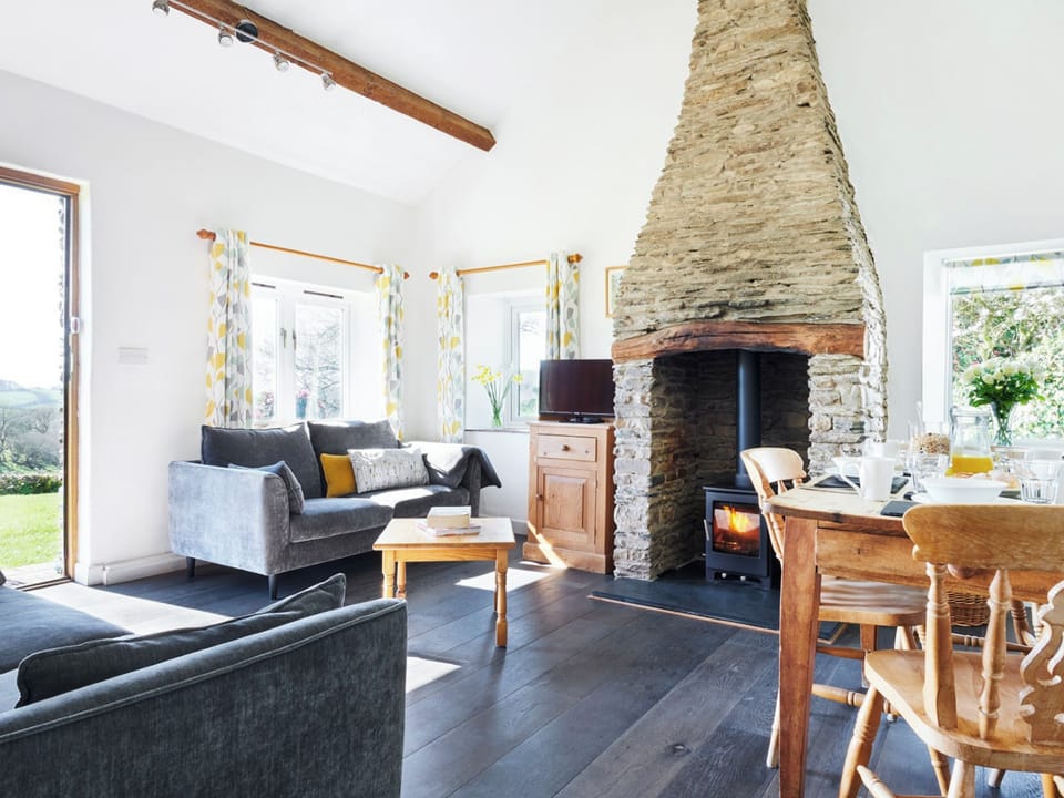 Open plan living space | Orchard - North Hill Cottages, Barnstaple