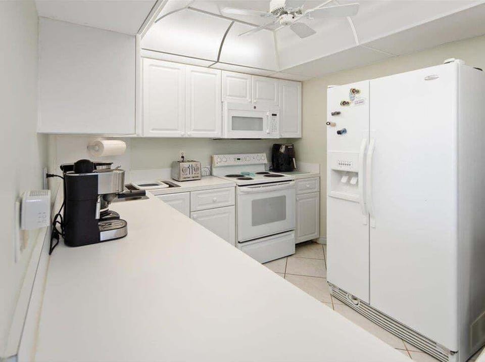 Bright White Kitchen
