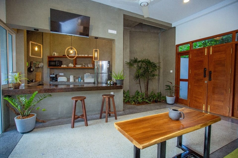 Deluxe Villa, 2 Bedrooms, Garden Area | Private kitchen | Coffee/tea maker, electric kettle