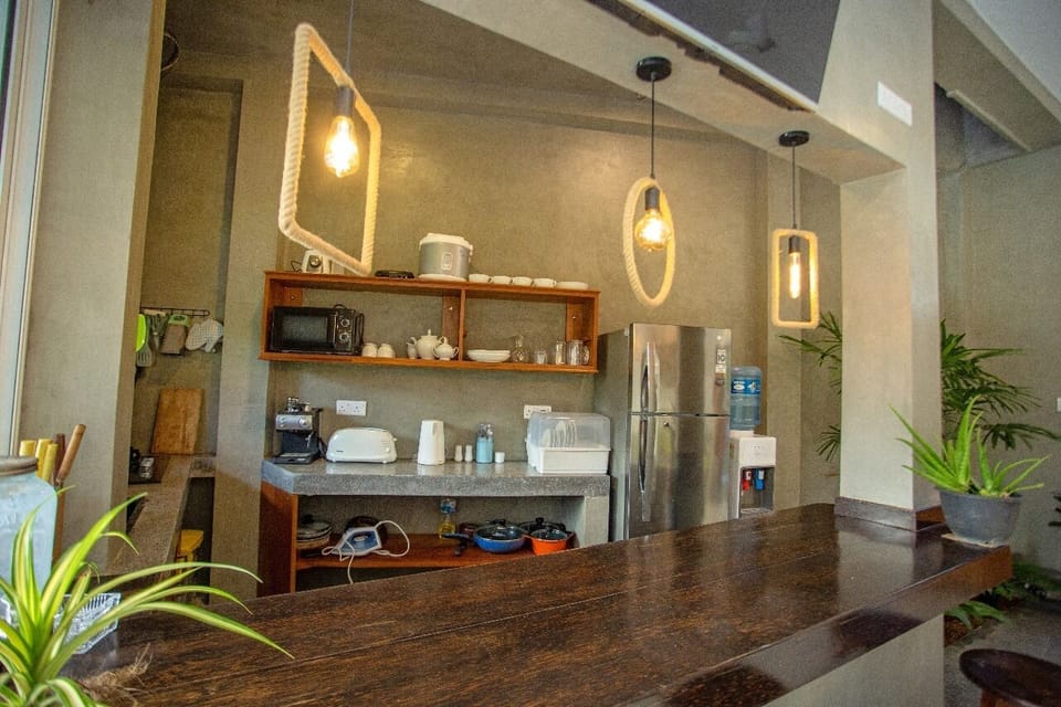 Deluxe Villa, 2 Bedrooms, Garden Area | Private kitchen | Coffee/tea maker, electric kettle