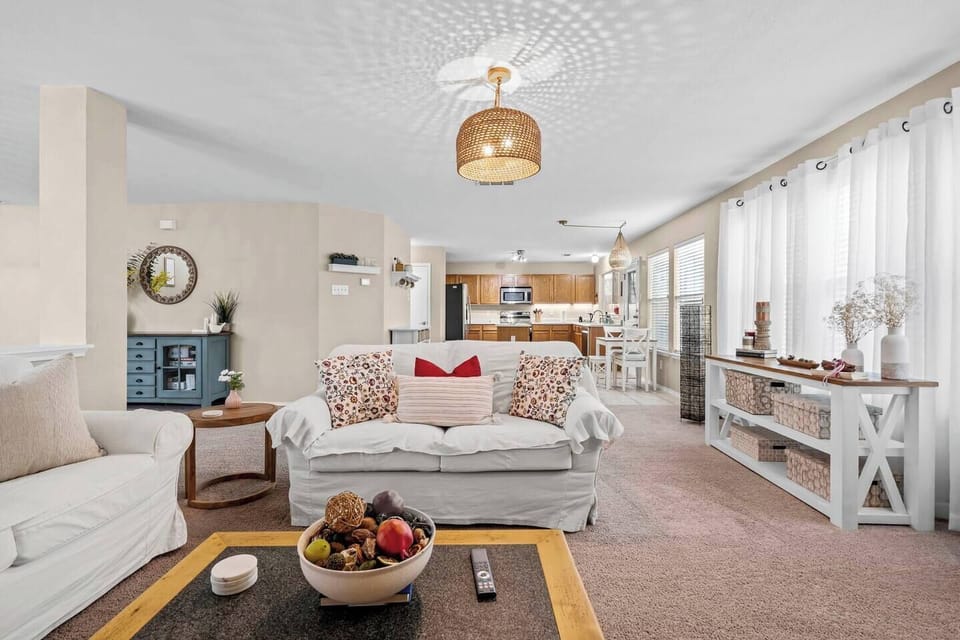 Bright open-concept living space perfect for relaxing.