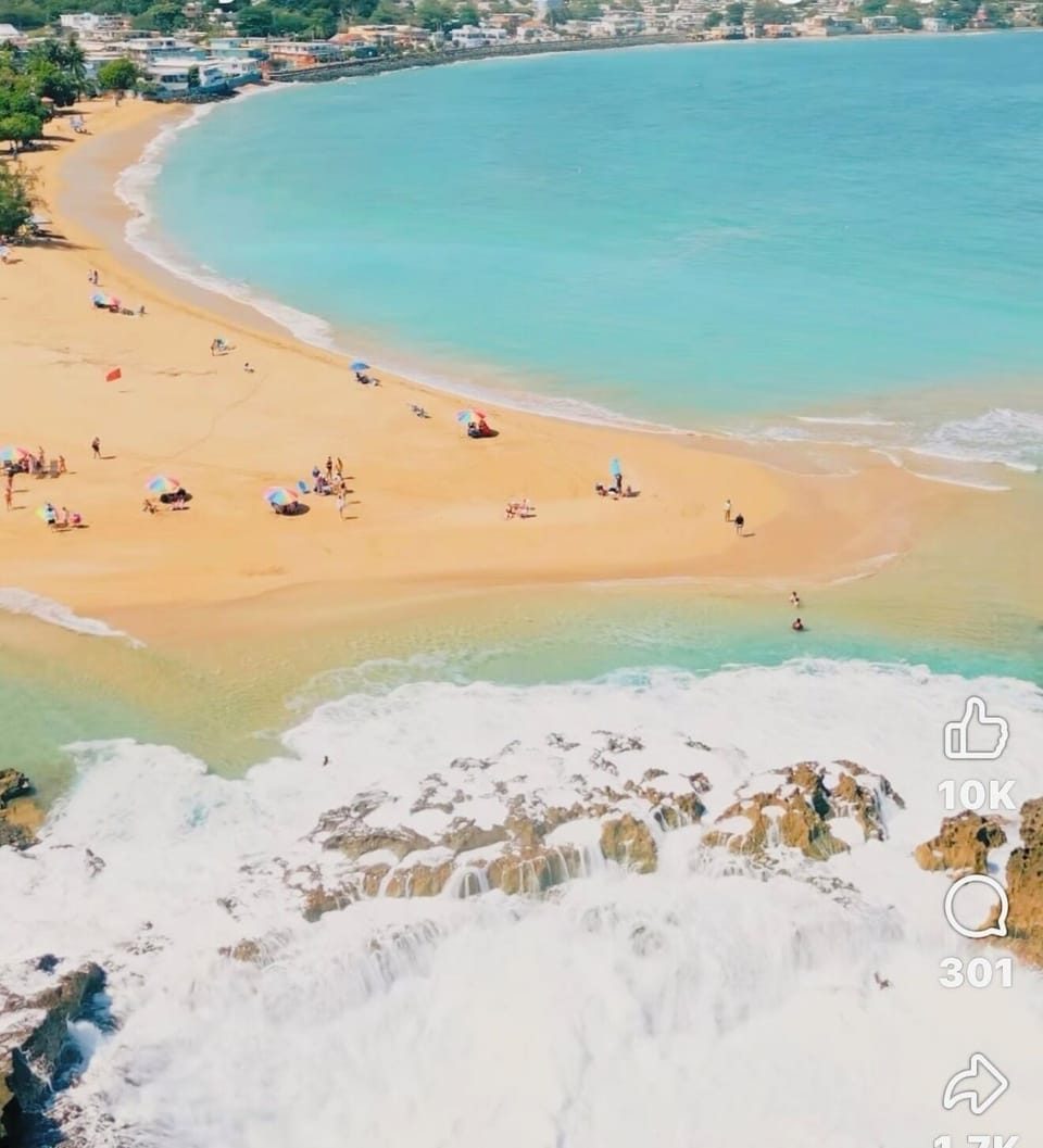 The best beach of north side of PR