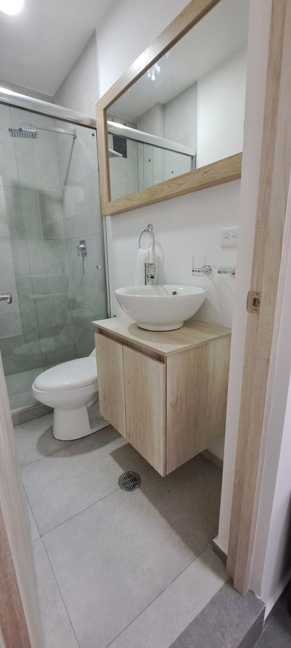 Standard Apartment, Balcony | Bathroom | Free toiletries, towels, soap, toilet paper