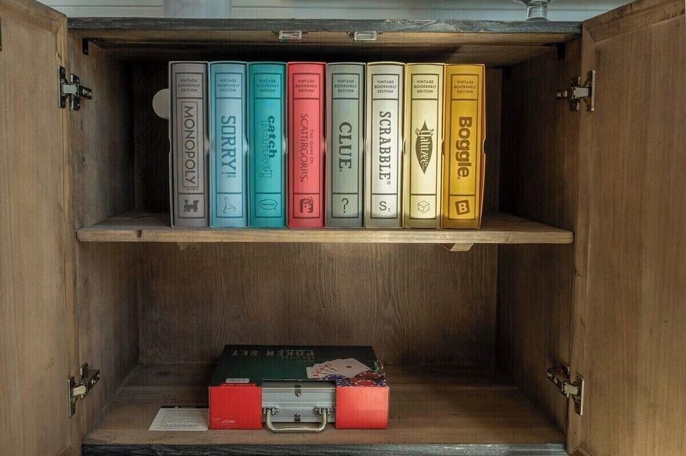 Selection of games for your family game night

