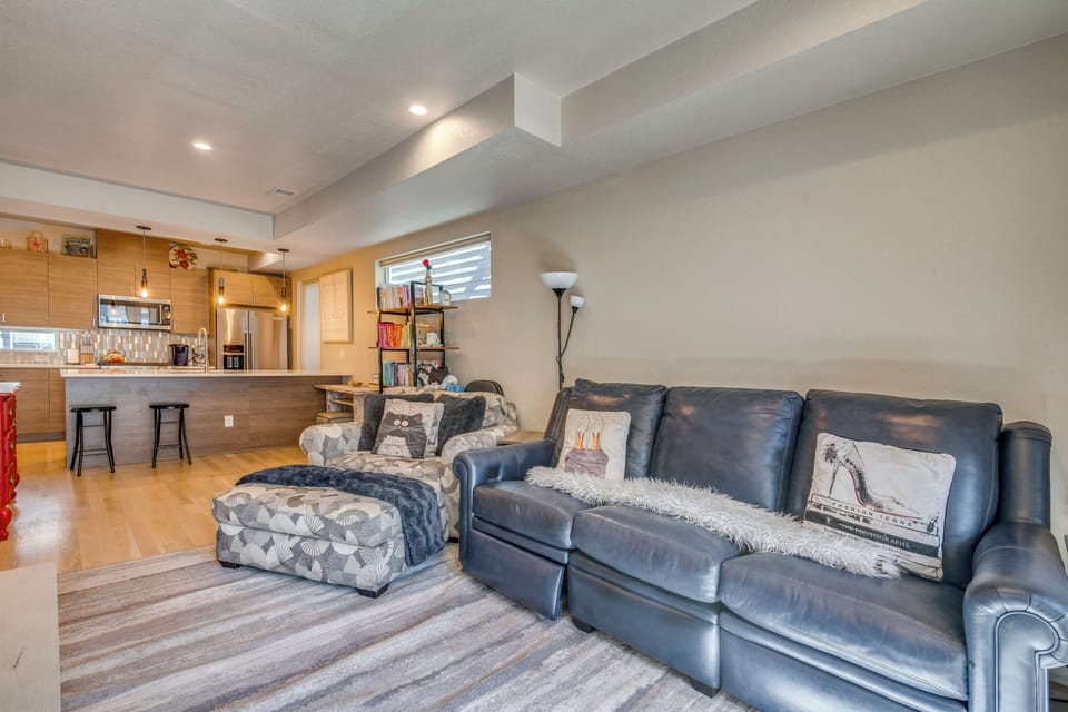 Living Room | 2nd Floor | Balcony Access | Board Games & Books
