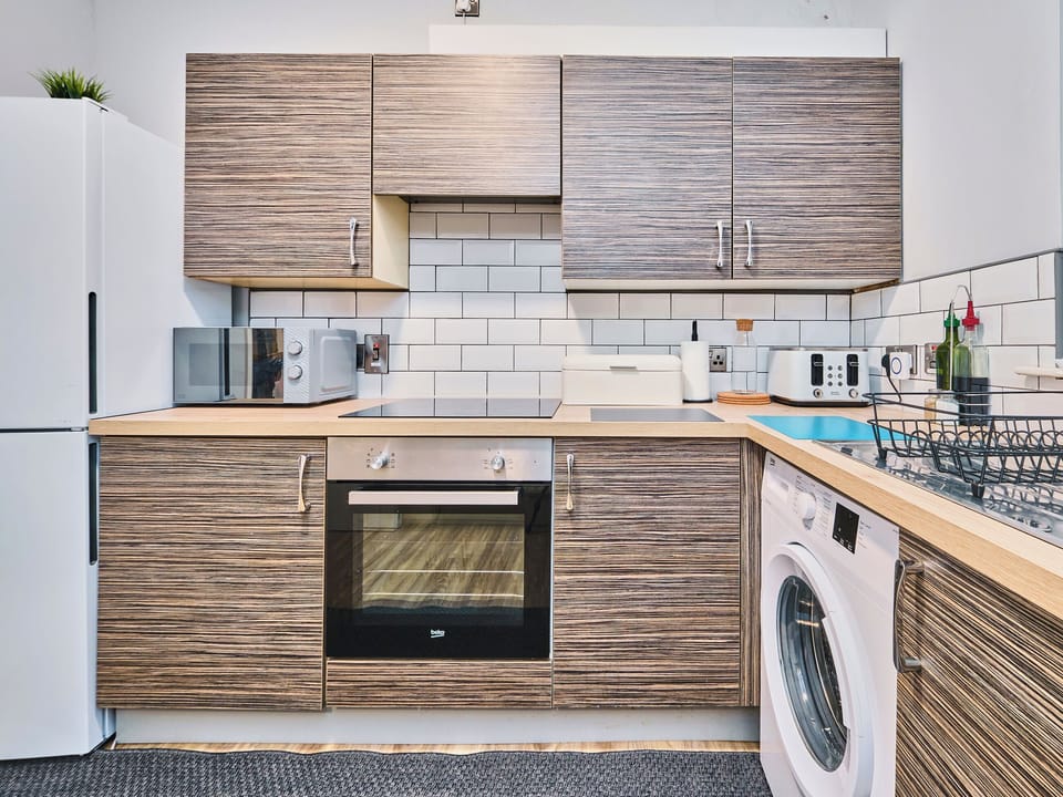 Kitchen | No.1 Golf Terrace Apartments - Portrush By The Sea, Portrush