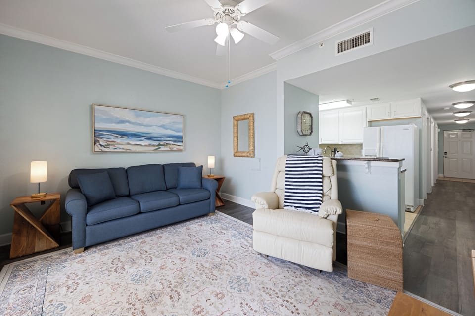 Watts Up Condo - Harbour Pointe 104 by PKRM - This waterfront 1 bedroom / 1 bath is a gem! The sofa is a sleeper!