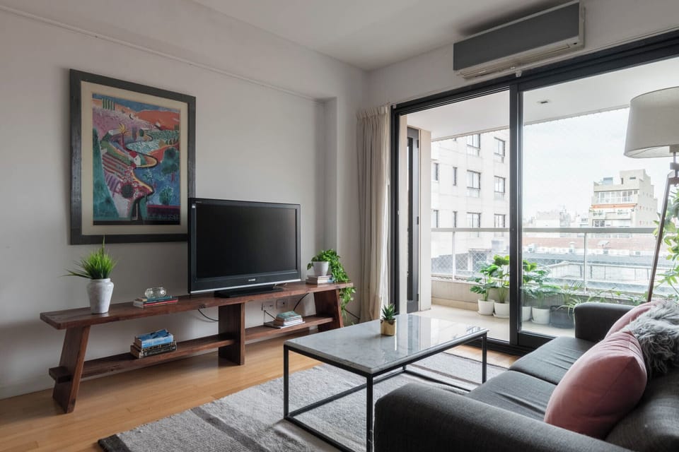 Apartment, City View | Living area