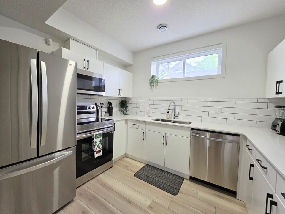 Lower Suite Open Concept Kitchen