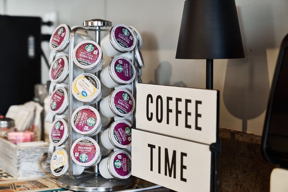 Complete Coffee, Tea, Hot Cocoa Station