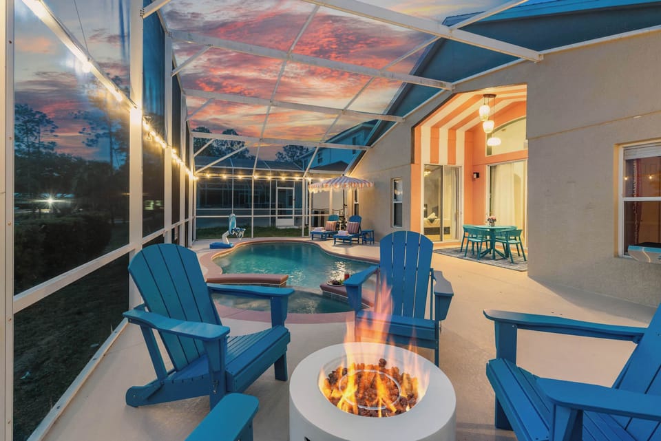 Turn vacation moments into lifelong memories in this inviting pool paradise. Relax in comfortable loungers, enjoy sunny afternoons, and spend quality time with family and friends in your own private outdoor escape. ✨🌞