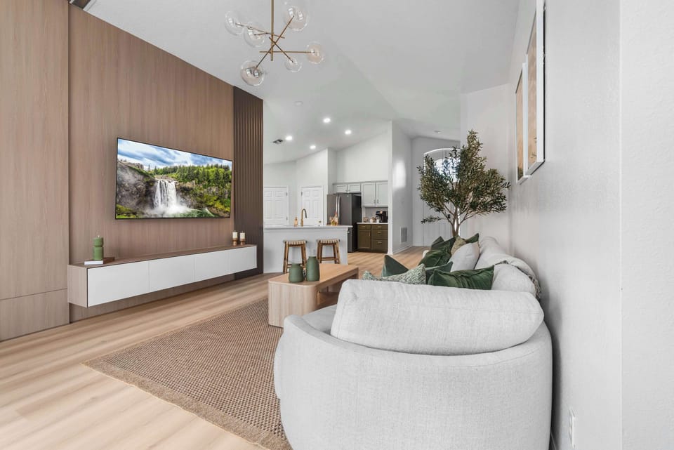 Unwind in this stylish and inviting living room, designed for relaxing after a day of adventure. Gather with family and friends, stream your favorite shows, and create memories that will last a lifetime. 🛋️✨