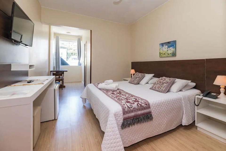 Bedroom. Interior and views may vary based on location and availability.