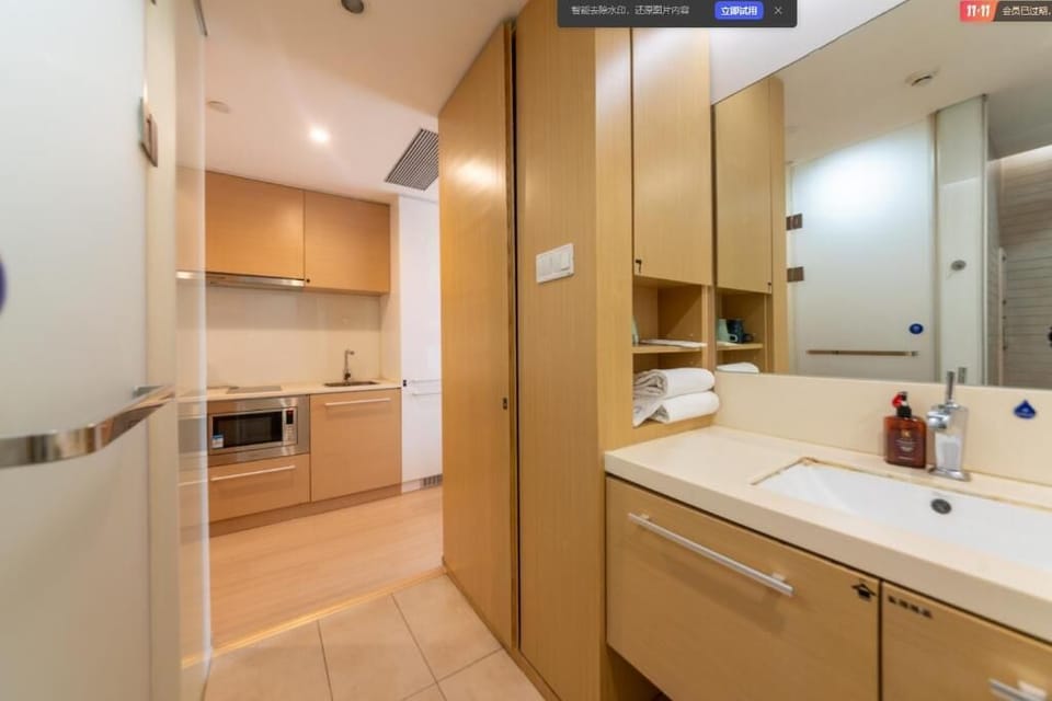 Standard Double Room, City View | Private kitchen