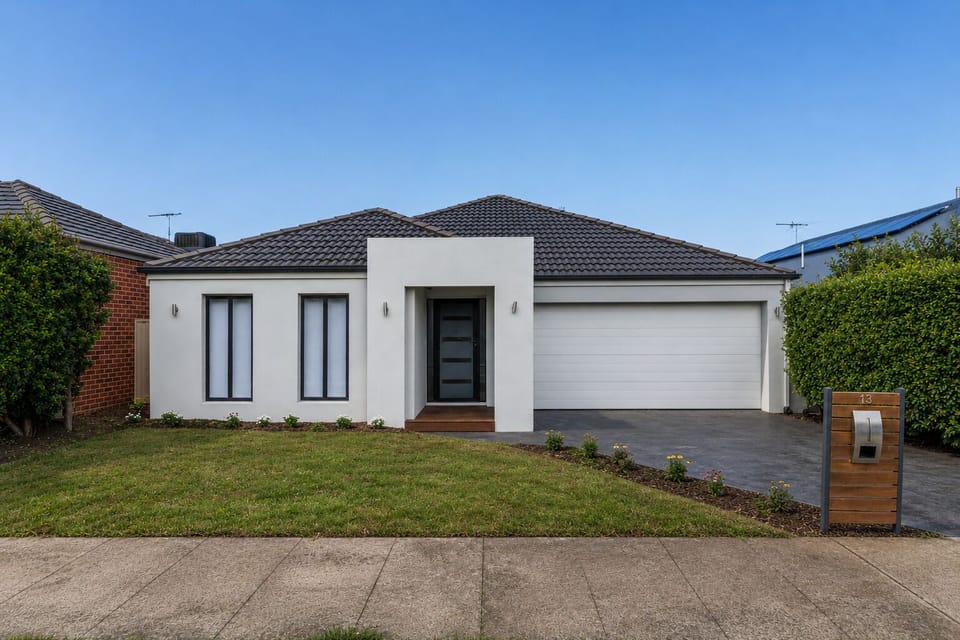 Modern home with easy parking