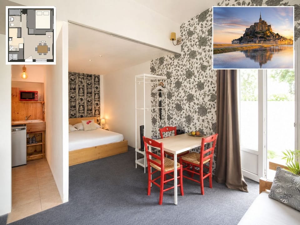 Comfort Studio, Patio, Garden View | Blackout drapes, soundproofing, iron/ironing board, WiFi (free)