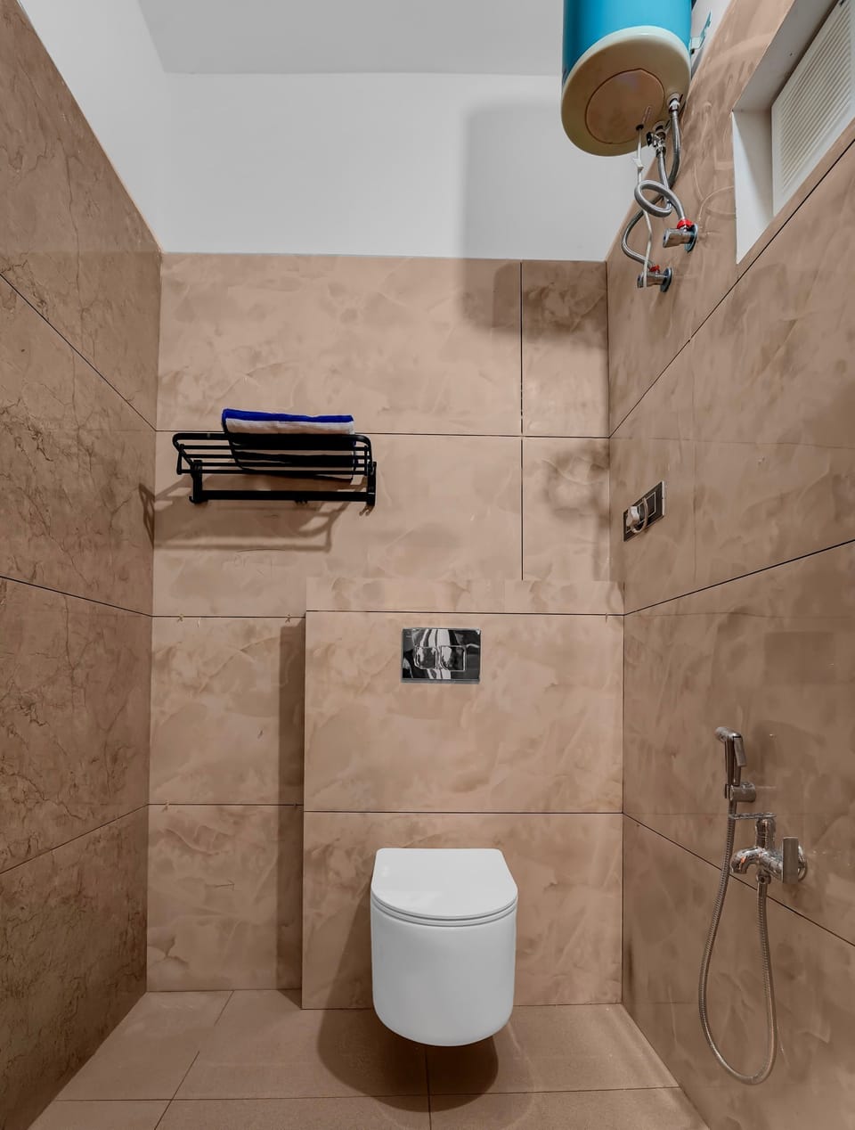 Soap, shampoo, toilet paper