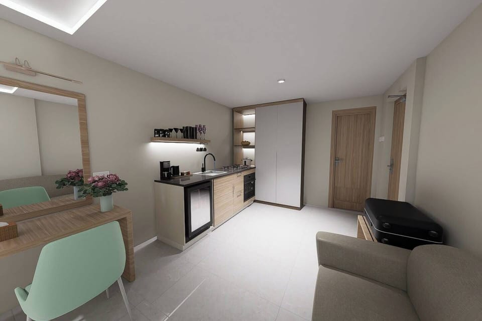 Suite, Private Bathroom, City View | Interior