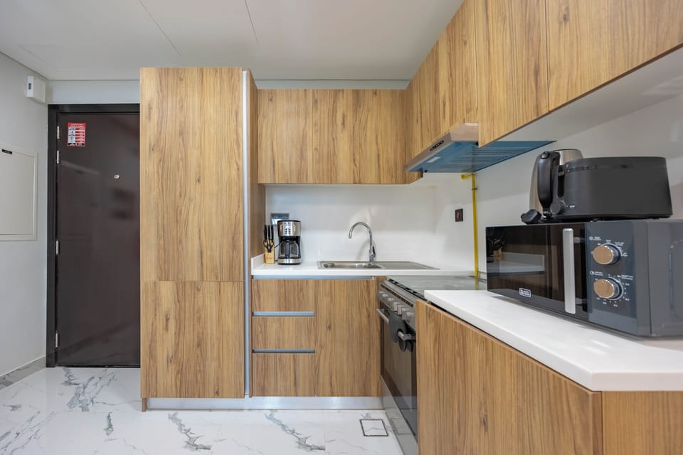 Apartment, Balcony | Private kitchen