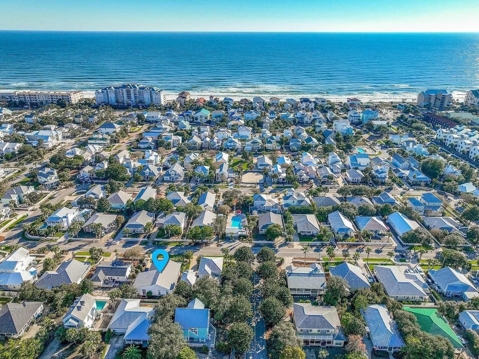 House, Multiple Beds (Fancy Nancy's Beach House) | Aerial view