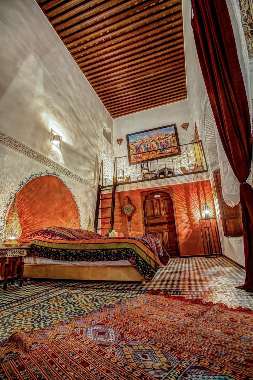 Desk, cribs (free), WiFi (free), individually decorated