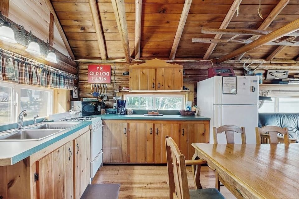 Cabin, Multiple Beds (The Rockwood Cabin on Moosehead Lake) | Private kitchen