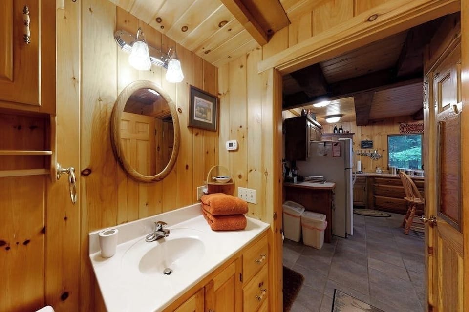 Cabin, Multiple Beds, Kitchen (Pebble Beach) | Interior