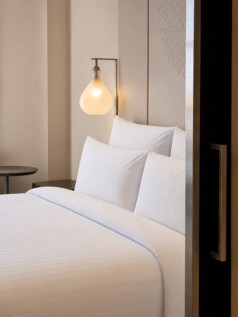 In-room safe, desk, laptop workspace, soundproofing