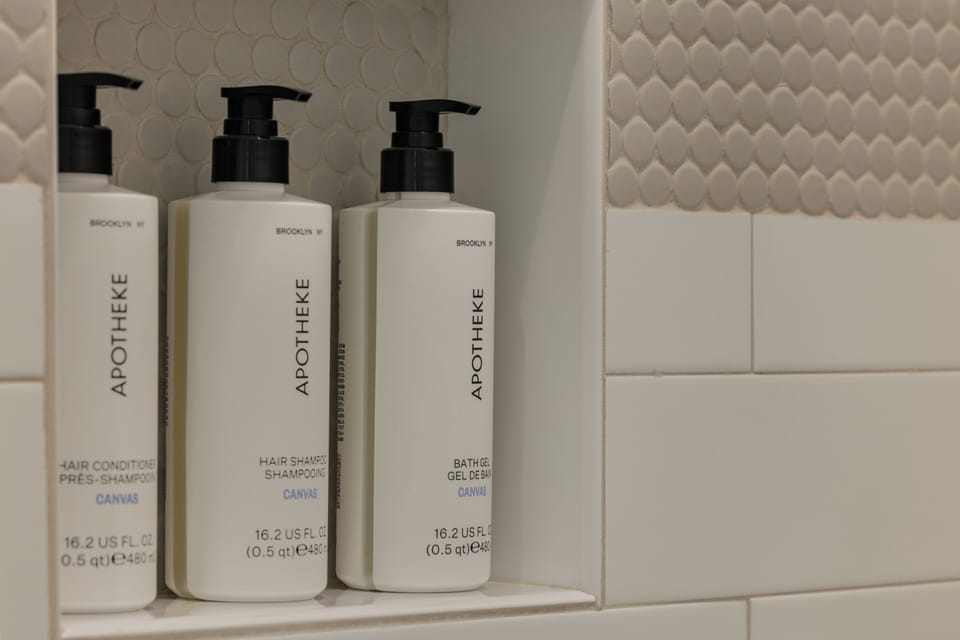 Luxury shampoo, conditioner and shower gel to indulge your senses