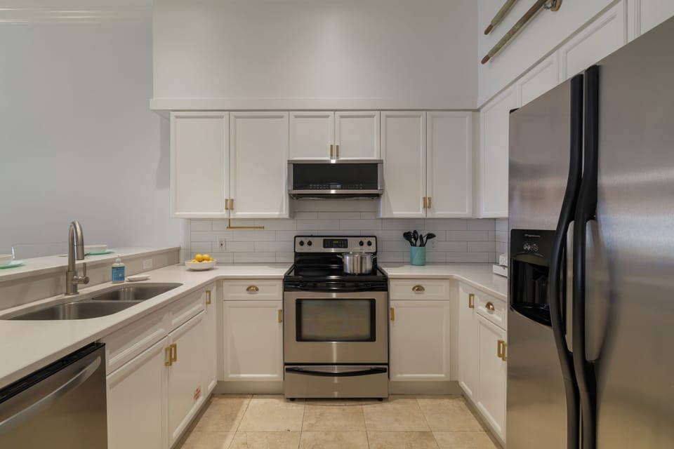 A well stocked kitchen