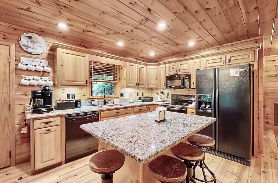 Full kitchen view