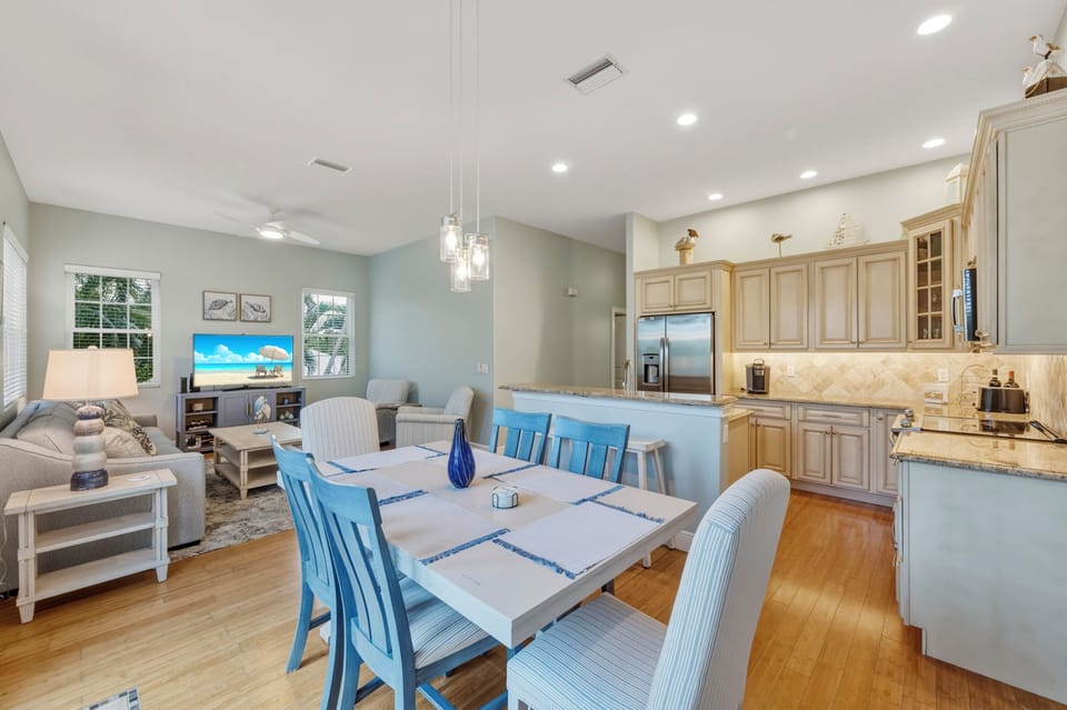 Dining room view