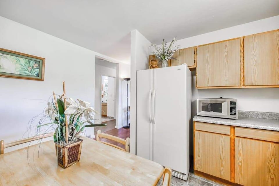 Bright Kitchen With Ample Cabinet Space