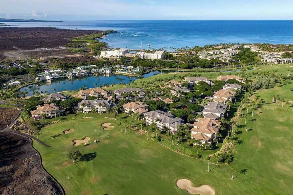 Resort And Golf Course From Above