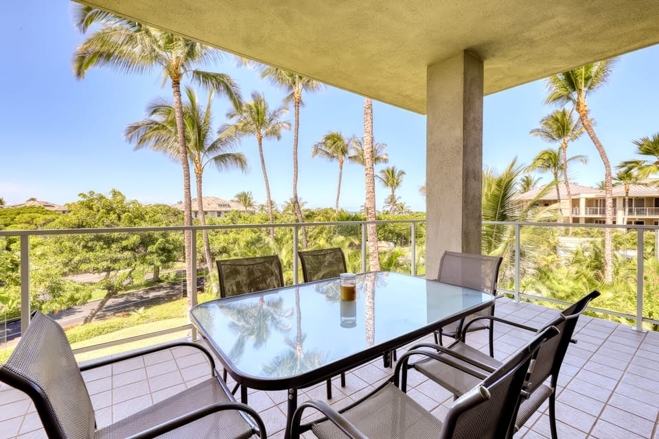Private Lanai With Tropical Views