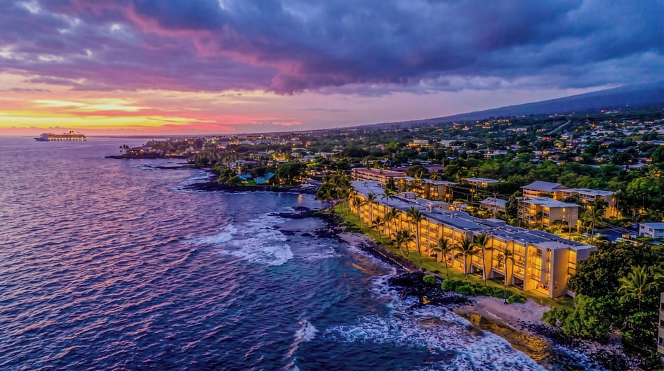 Breathtaking Coastline At Sunset
