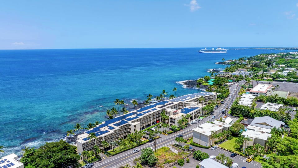 Panoramic Coastal Paradise From The Sky