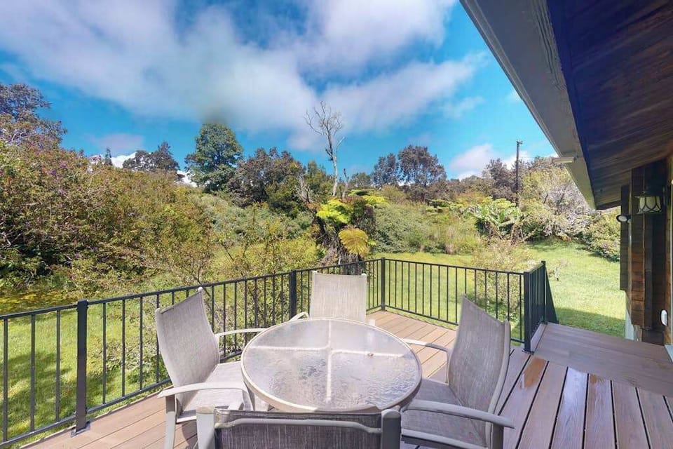 Vast open views of your private tropical paradise.  