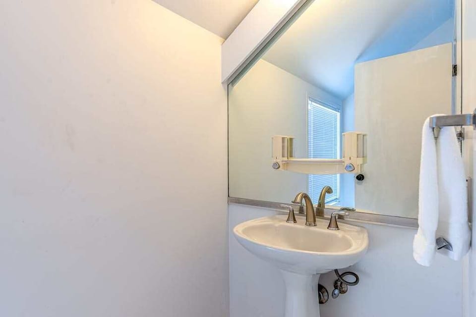 Fresh And Bright Powder Room
