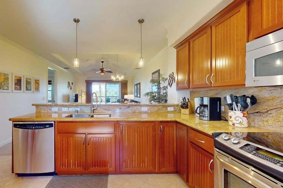 Chef's Kitchen With Ample Counter Space