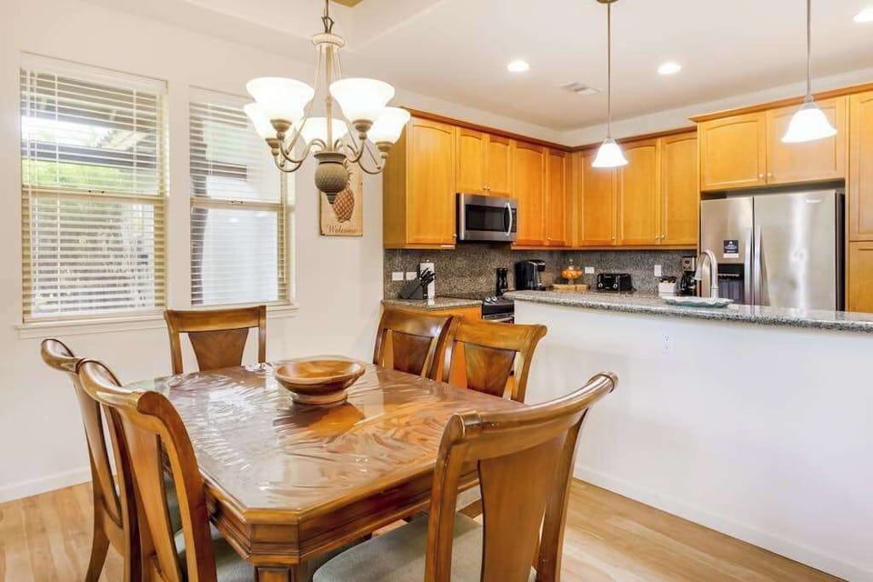 Open Dining Area Beside The Kitchen