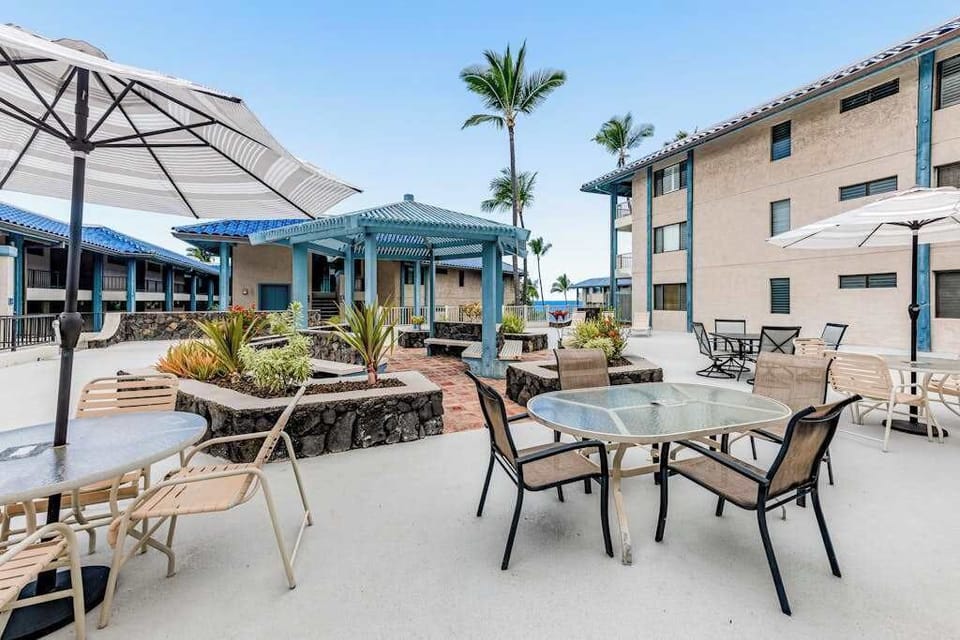 Inviting Resort Courtyard