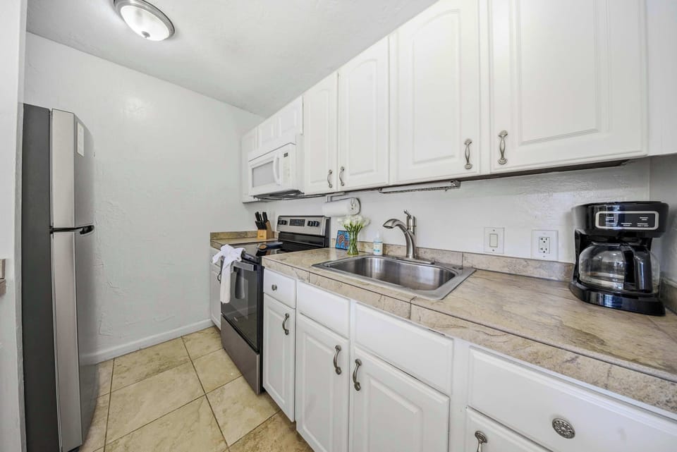 Cook with Ease in the Fully Equipped Kitchen