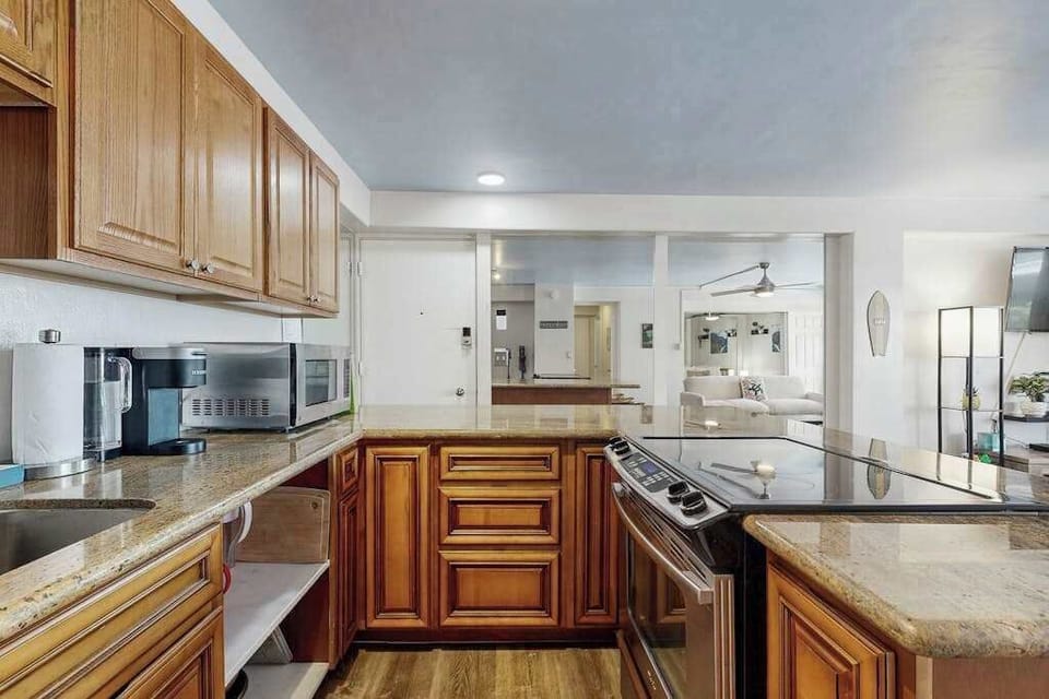 Enjoy a welcoming kitchen space where guests can cook, gather, and create memorable moments.