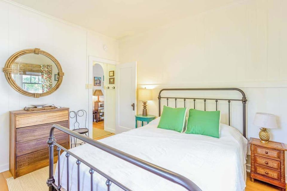 Relax in a welcoming queen bedroom designed for comfort and quiet nights