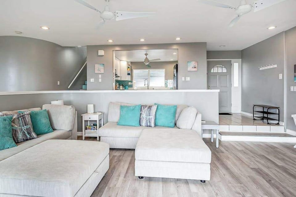 Relax in the bright and welcoming living area