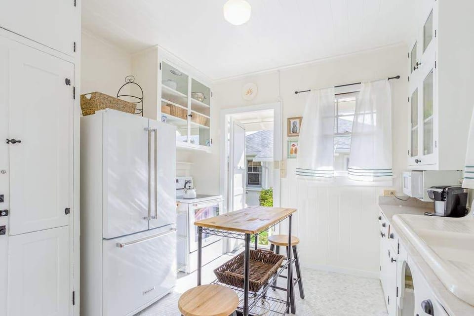 Extra dining table creates the perfect spot for meals and quality time together