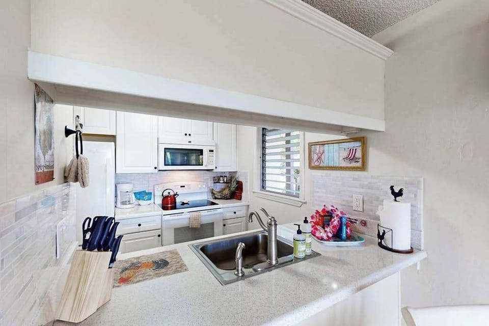 Bright Kitchen With Modern Essentials