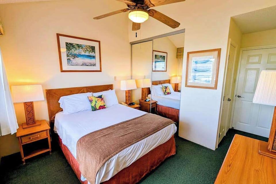 Inviting queen bedroom for a restful night's sleep